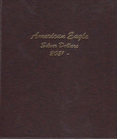 Dansco Album 7182 For American Silver Eagles Coins 2021-2029 ASE Collection