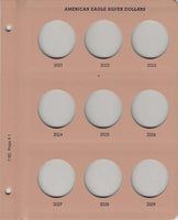 Dansco Album 7182 For American Silver Eagles Coins 2021-2029 ASE Collection