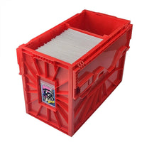 Short Comic Book Bin - Red  BCW