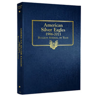 American Silver Eagle Coin Album 1986 2021 ASE Whitman Collection Folder 3395