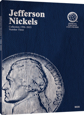 Official Whitman Coin Folder - Jefferson Nickels Collection #3: 1996-2025