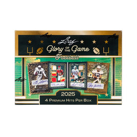 2025 Leaf Glory of the Game Football Hobby Box