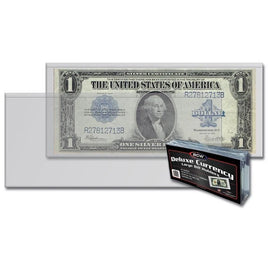 BCW Currency Sleeves -- Large Size -- Pack of 50