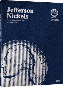 Official Whitman Coin Folder - Jefferson Nickels Collection #1: 1938-1961