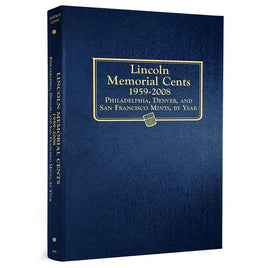 Lincoln Memorial Cents 1959-2008 Coin Album Whitman 4958 New US