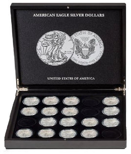American Silver Eagles Dollar Coin Presentation Box Quality Case