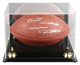 BCW Acrylic Football Display Gold Risers/Mirror