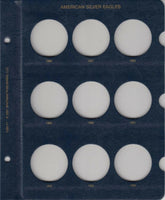 American Silver Eagle Coin Album 1986 2021 ASE Whitman Collection Folder 3395