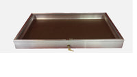 Aluminum Display Case 34 x 22 x 3 1/4" Side Opening