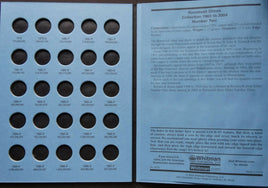Roosevelt Dimes Coin Folder 1965 2004 Whitman Mini Album 9034 No 2