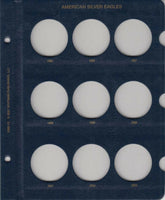 American Silver Eagle Coin Album 1986 2021 ASE Whitman Collection Folder 3395