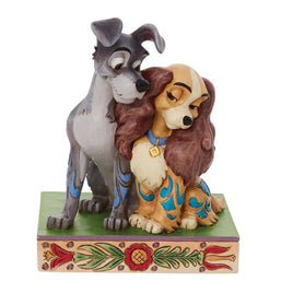 Jim Shore Disney Traditions Lady and The Tramp Love Figurine 4.5 Inch 6010885