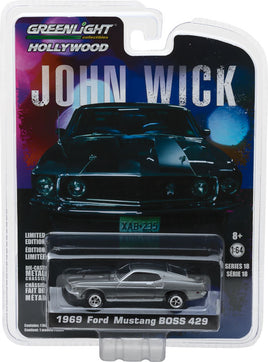 Greenlight 1:64 Hollywood - John Wick - 1969 Ford Mustang Boss 429