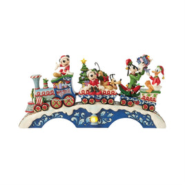 A Christmas Cheer On Track Mickey & Friends Train LED Musical By: Disney Jim