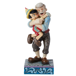 Jim Shore Disney Traditions Gepetto & Pinocchio Figurine 6015019