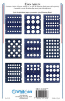 Whitman Coin Collection Album Universal Binder For All Page Blank 9140 Mix Match