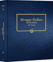 Whitman US Morgan Silver Dollars 1878-1921 Coin Album 5483 Collection Storage
