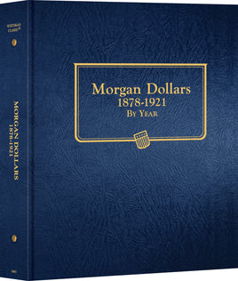 Whitman US Morgan Silver Dollars 1878-1921 Coin Album 5483 Collection Storage