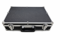 Storage & Display Aluminum Black Box Case Holds 100 PCGS NGC Coin Holders Slabs