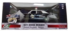Greenlight CHASE 1977 Dodge Monaco Texas Highway Patrol 1:24 Hot Pursuit Green