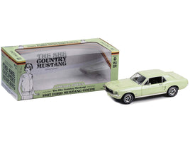 GREENLIGHT 13663 1:18 1967 FORD MUSTANG COUPE (SHE COUNTRY SPECIAL) LIME