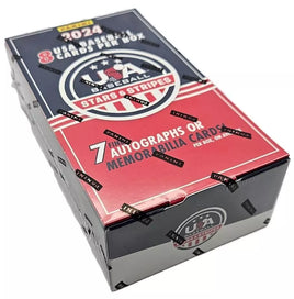 2024 Panini Stars & Stripes USA Baseball Factory Sealed Hobby Box