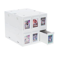 BCW 6 Drawer White Card Catalog