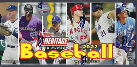 2022 Topps Heritage High Number Baseball Hobby Box