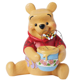Bee Sweet Winnie The Pooh with Honey Pot By: Disney Jim Shore *SHIPS WITHIN 10