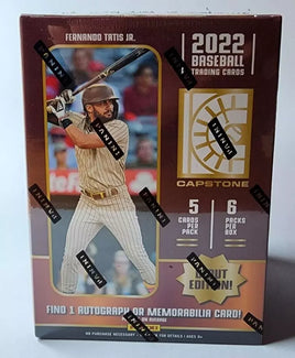 2022 Panini Capstone Baseball Debut Edition Blaster Box