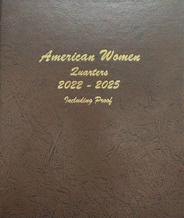 Dansco Album American Women Quarters 8141 PDSS 2022-2025 w Proof