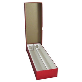 Double Row 2x2 Red Coin Boxes 14" Long