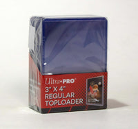 CASE of 1000 Ultra Pro Clear Regular 35pt 3x4 Toploader Trading Card Top Loaders