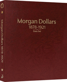 Whitman Prestige™ Coin Album - Morgan Dollars: 1892-1921 Date Set (Burgundy)