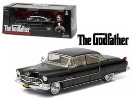 GREENLIGHT 86492 1:43 1955 CADILLAC FLEETWOOD 60 BLACK "THE GODFATHER" MOVIE