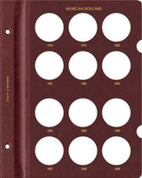 Whitman Prestige™ Coin Album - Morgan Dollars: 1892-1921 Date Set (Burgundy)