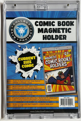 CSP Current Size Comic Book Magnetic Holder UV Protected