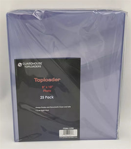 GuardHouse 8x10 Photo Toploaders Pack of 25