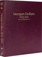 Whitman Prestige™ Coin Album - Morgan Dollars: 1878-1891 Date & Mintmark Set