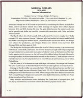 Whitman Prestige™ Coin Album - Morgan Dollars: 1878-1891 Date & Mintmark Set