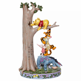Jim Shore Tree with Pooh and friends Disney Traditions 6008072