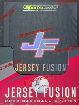 2022 Jersey Fusion Baseball 1 Pack Box