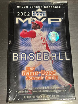 2002 Upper Deck MVP Baseball Hobby Box
