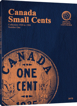 Whitman Coin Folder Canada Canadian Small Cents Vol 1 1920 1988 Album 2479 New