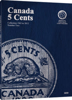 Canada Nickels (5 Cents) #2: 1965-2012 - Official Whitman Coin Folder