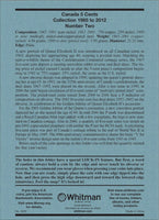 Canada Nickels (5 Cents) #2: 1965-2012 - Official Whitman Coin Folder