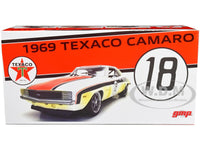 1969 CHEVROLET CAMARO RS #18 "TEXACO" (RACED VER.) 1/18 DIECAST BY GMP 18986