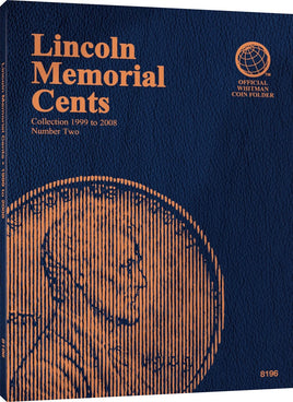 Lincoln Memorial Cents #2: 1999-2008 - Official Whitman Coin Folder