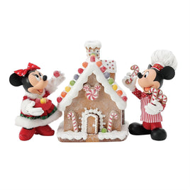 Mickey & Minnie Gingerbread House By: Disney Possible Dreams 6016447