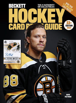 2024 Beckett HOCKEY CARD Annual Price Guide 33rd Edition with DAVID PASTRNAK